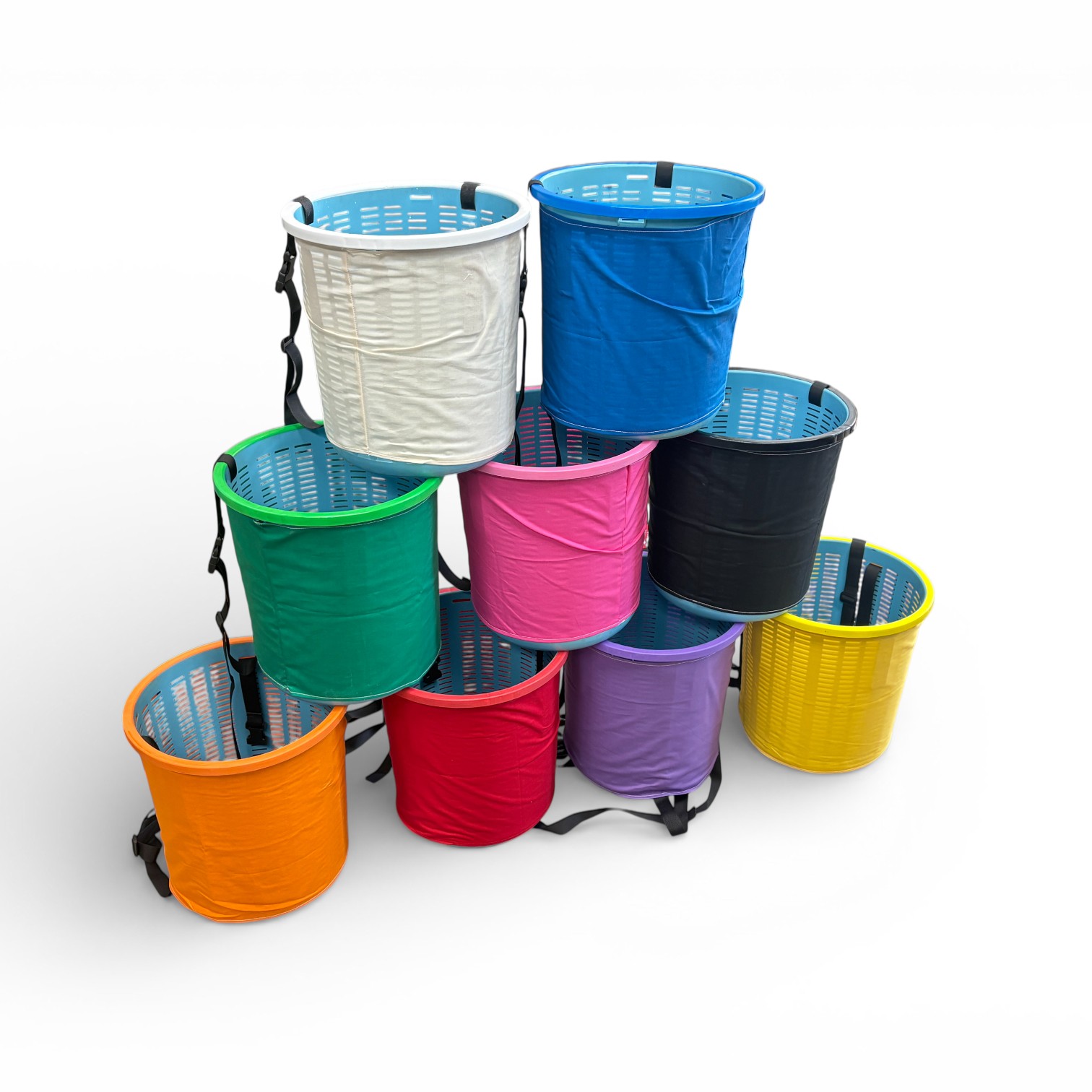 玉入れ用 カラー背負いカゴ